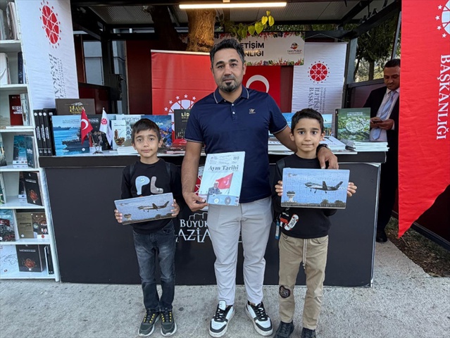Gaziantep festivalindeki İletişim Başkanlığı standında CİMER başvuruları alındı