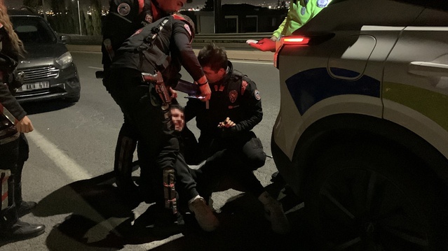 Kayseri Melikgazi'de polisten kaçan ehliyetsiz sürücüye 335 bin lira ceza kesildi