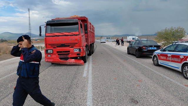 Kırkağaç'ta kamyon şoförü Yener Demirtürk gözaltında, bisiklet sürücüsü Toker öldü