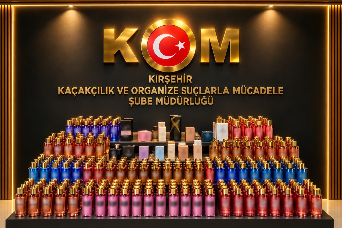 Kırşehir\'de yaklaşık 2 milyon TL değerinde 649 parfüm ele geçirildi