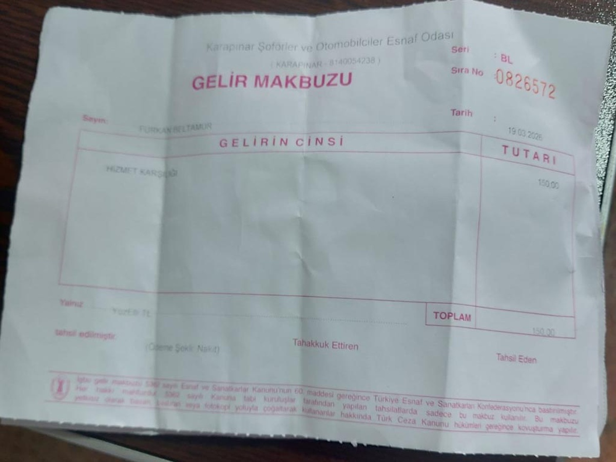 Konya Karapınar\'da APP plaka için 150 TL alan 2 görevli 8 ay 10\'ar gün hapis aldı