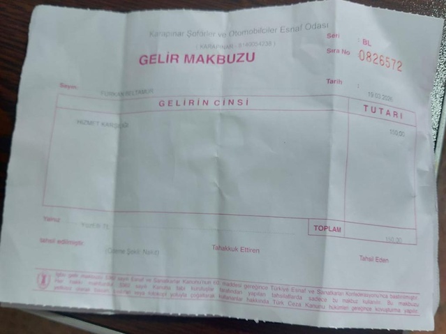 Konya Karapınar'da APP plaka için 150 TL alan 2 görevli 8 ay 10'ar gün hapis aldı