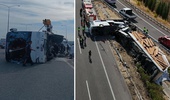 Manisa'da 11 kişinin öldüğü kazada otobüs ve tır şoförü tutuklandı