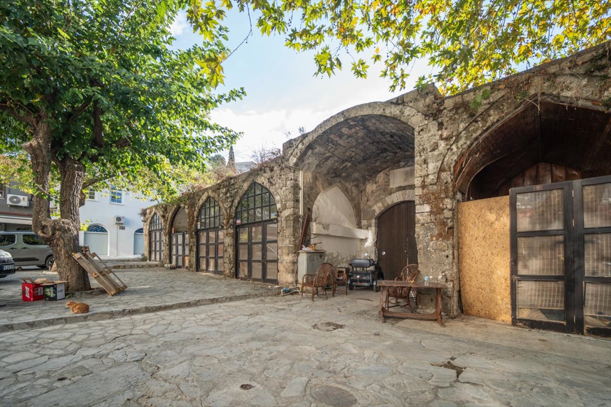Marmaris\'te Hafsa Sultan Kervansarayı\'nın restorasyon projesi tamamlandı