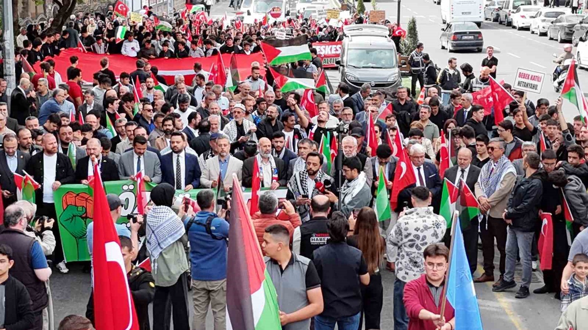 Nevşehir\'de Filistin\'e destek yürüyüşünde Mescid-i Aksa\'ya destek çağrısı yapıldı