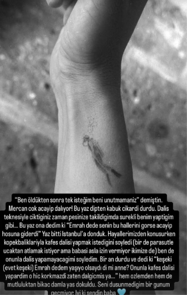 Özge Özpirinçci’den babasına: Seni düşünmediğim bir günüm geçmiyor