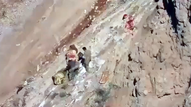 PKK'nın Metina'daki 4 kampı boşalttığı anların görüntüleri