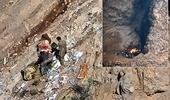 PKK'nın Metina'daki 4 kampı boşalttığı anların görüntüleri