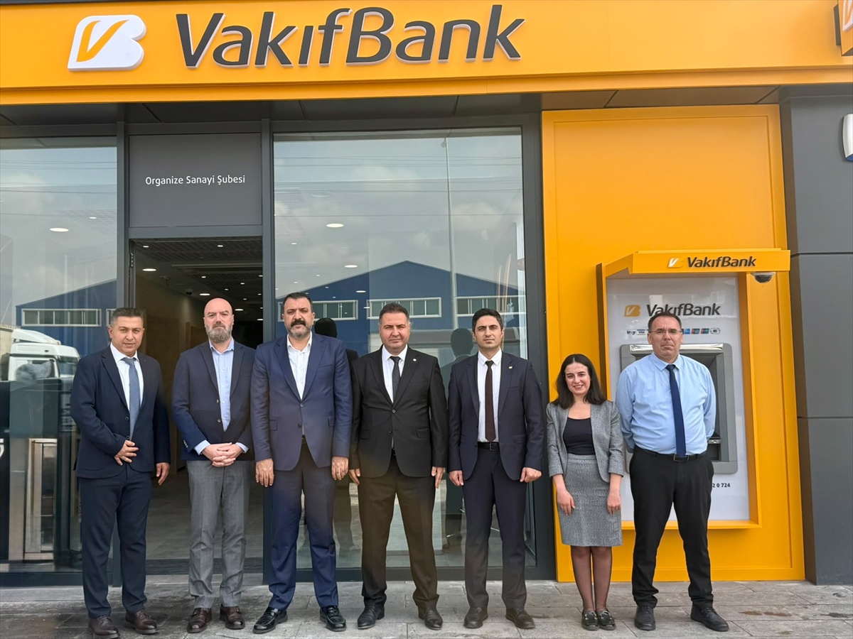 VakıfBank şubesi Diyarbakır OSB\'de hizmete girdi, sanayiciler bölgede işlem yapacak