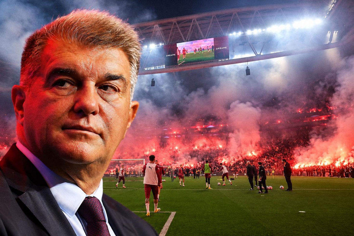 Barcelona Başkanı Laporta\'dan Galatasaray maçı öncesi olay sözler: Burası cehennem