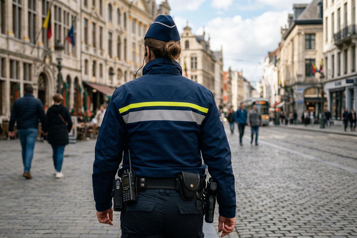 Brüksel\'de polis memuru başından vurularak öldürüldü, cinayet soruşturması başlatıldı
