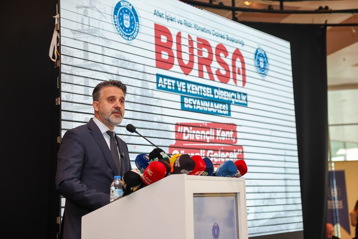 Bursa Büyükşehir\'in afet beyannamesi imzalandı, riskler kaynağında yok edilecek