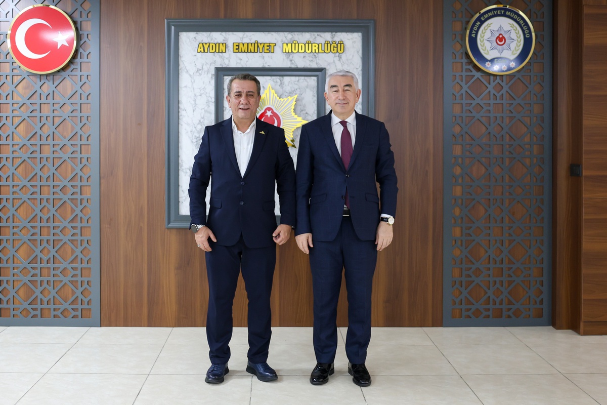 Efeler Belediye Başkanı Yetişkin, yeni Aydın Emniyet Müdürü Karaduman\'ı ziyaret etti