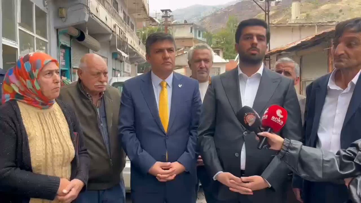 Elazığ Maden\'de 381 konutluk sürecin yavaşlığı basın açıklamasında gündeme geldi