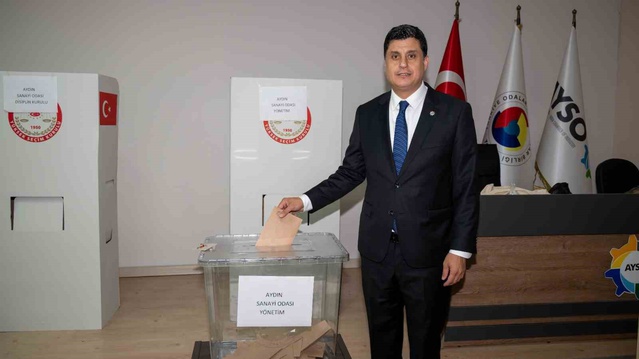 Aydın Sanayi Odası seçimlerinde Gökhan Maraş yeniden başkanlığa seçildi