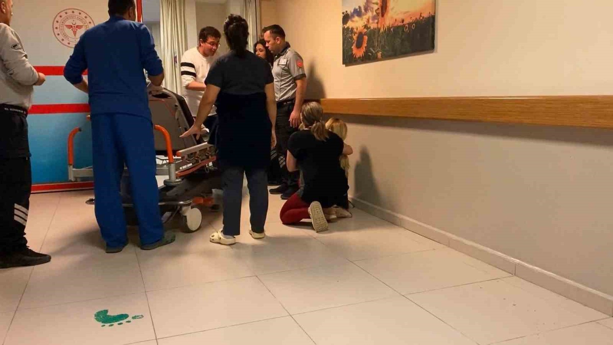 Misket kaçan 1 buçuk yaşındaki çocuk İnegöl\'de kurtarıldı, Bursa\'ya sevk edildi