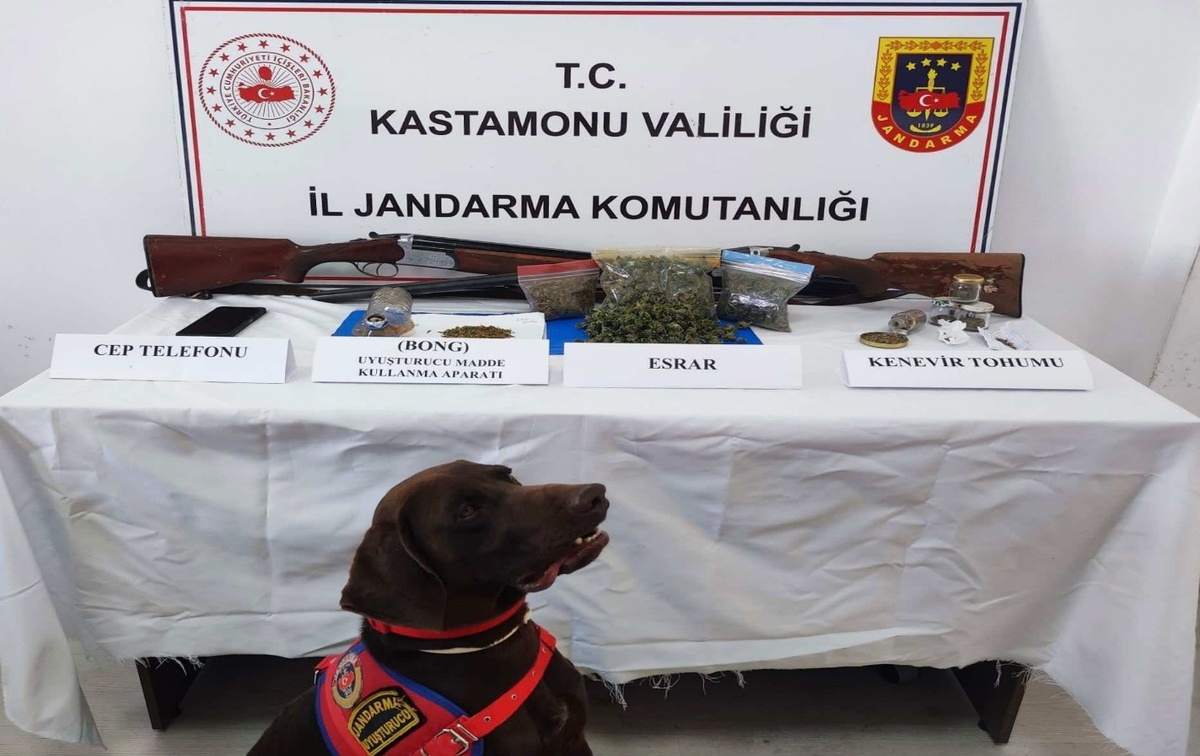 Kastamonu\'da 5-11 Ekim\'deki uyuşturucu operasyonlarında 6 şüpheliden 2\'si tutuklandı