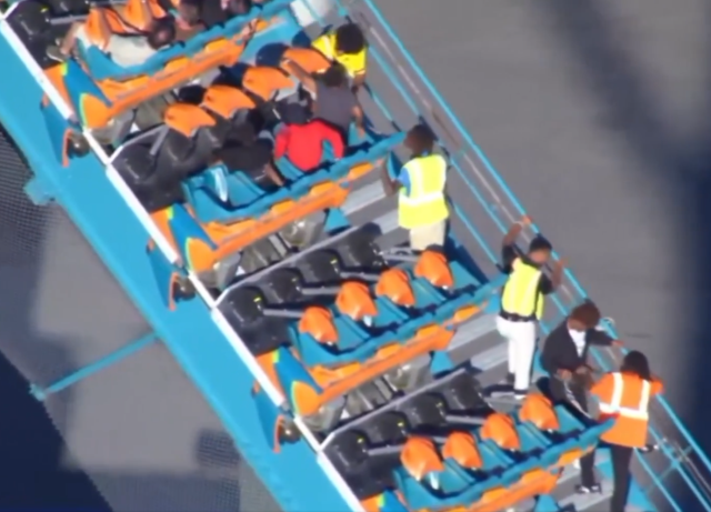 Lunaparkta korkunç son! Oğlu yanındayken 60 metre yüksekten düştü
