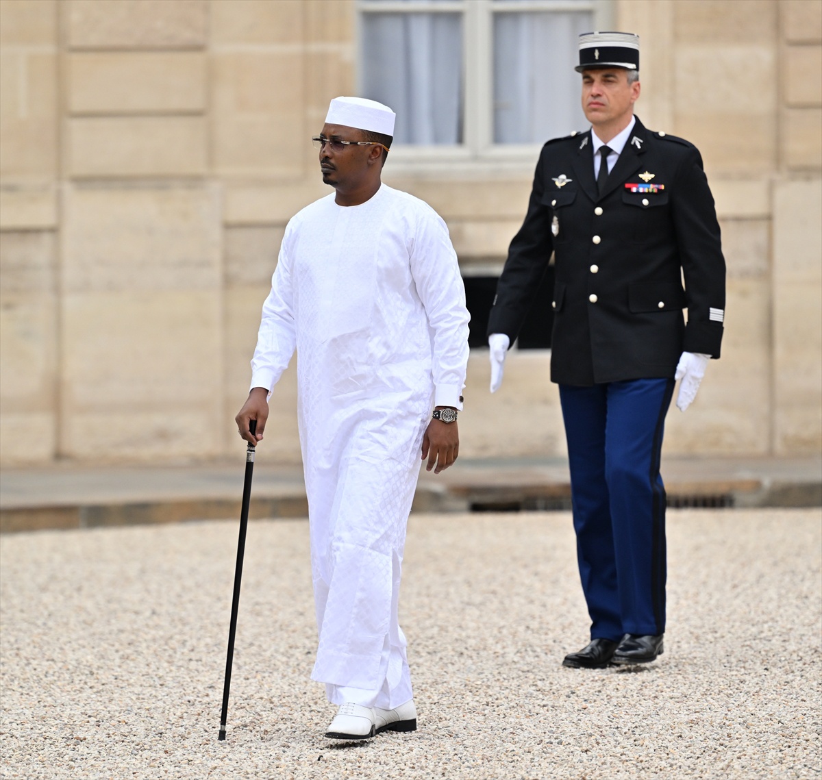 Fransa ile Çad, Elysee\'de savunma ortaklığını güçlendirecek niyet beyanı imzaladı