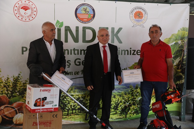 Samsun'da 10 fındık bahçesinde randımanın yüzde 56'ya çıkarılması hedefleniyor