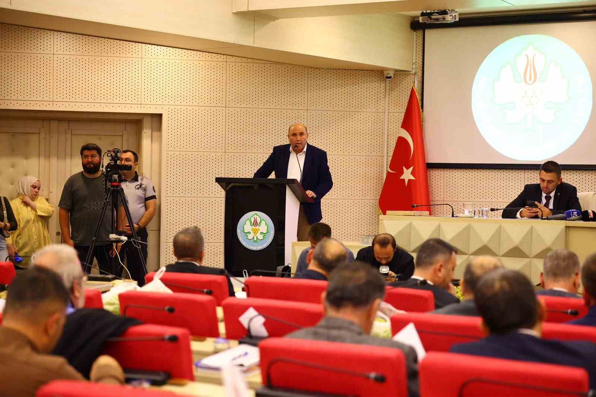 Sarıgöl Başkanı Akdeniz çekirdeksiz üzüm üreticilerinin sorunlarını meclise taşıdı