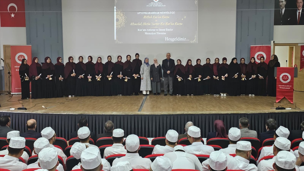 Afyonkarahisar’da 146 öğrenci hafızlık icazet belgesi aldı