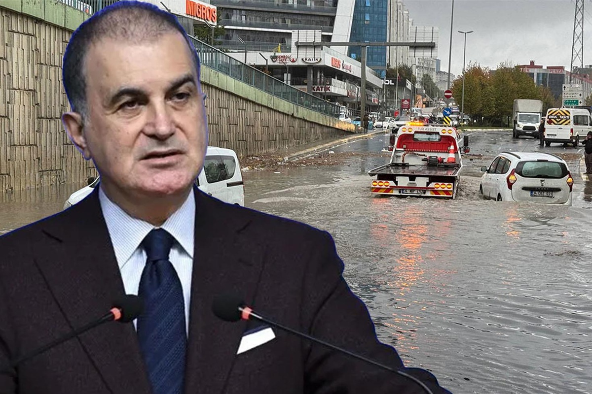 AK Parti Sözcüsü Ömer Çelik\'ten İstanbul\'daki sel felaketine ilişkin açıklama