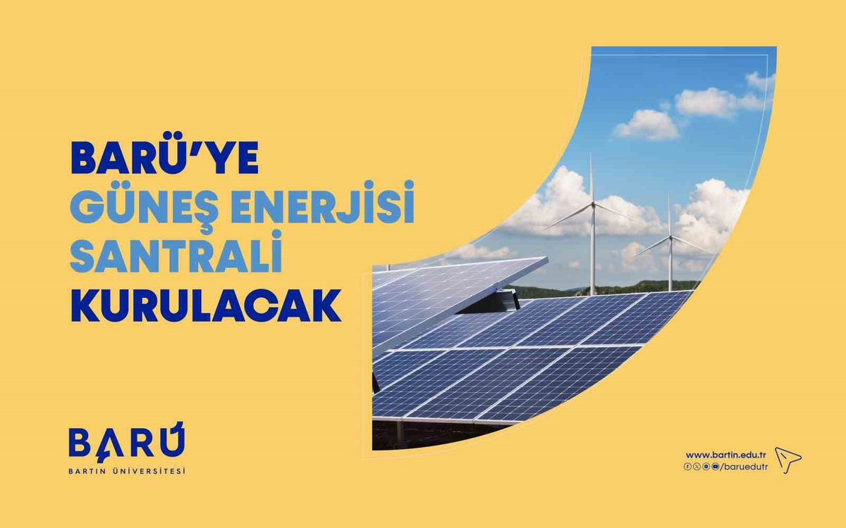 Bartın Üniversitesi Kutlubey yerleşkesine 700 kWe güneş enerjisi santrali kurulacak