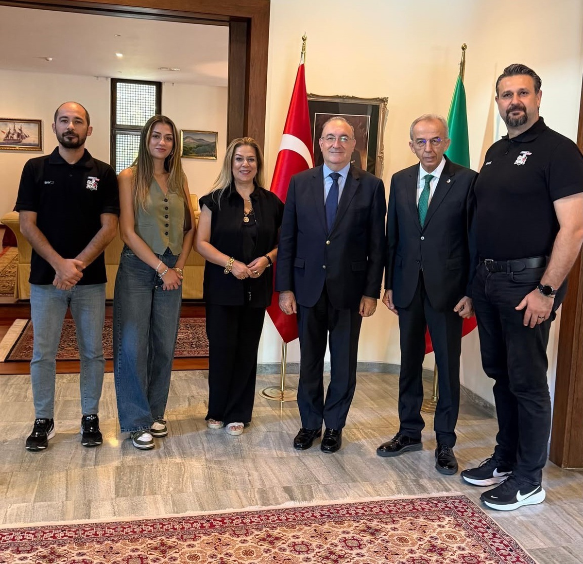 FIBA Europe Cup için Lizbon\'da bulunan Denizli Basket, Büyükelçi Koç\'a teşekkür etti