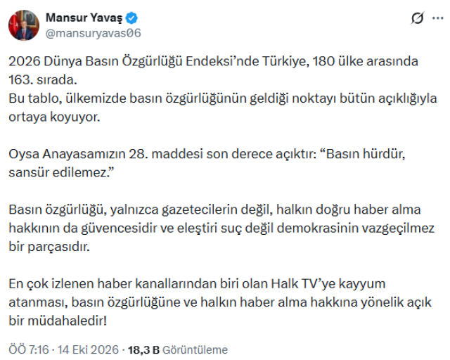 Halk TV'ye kayyum atandı! Yayın durduruldu