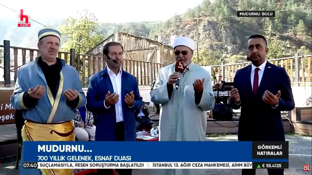 <a class='keyword-sd' href='/kayyum/' title='Kayyum'>Kayyum</a> sonrası Halk TV'de dualar edildi, oyun havaları çalındı