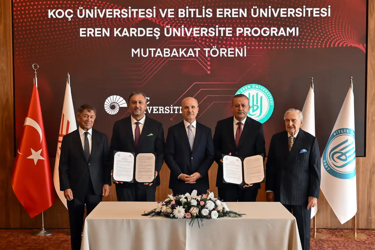Koç ve Bitlis Eren üniversiteleri Tıp Fakültesi için anlaşma imzaladı
