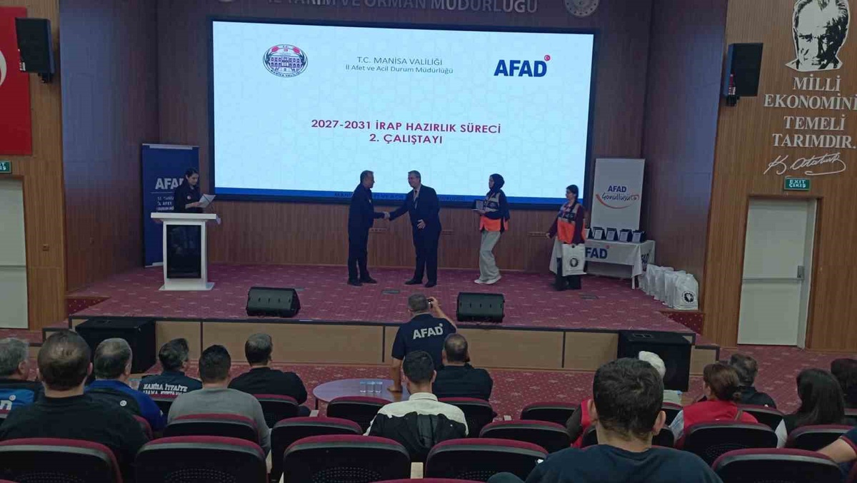 Manisa İRAP ikinci çalıştayı tamamlandı: Afet riskine karşı yol haritası