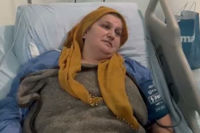 Zonguldak Ereğli'de öksürükle kalp damarı yırtılan kadın stentle hayata bağlandı