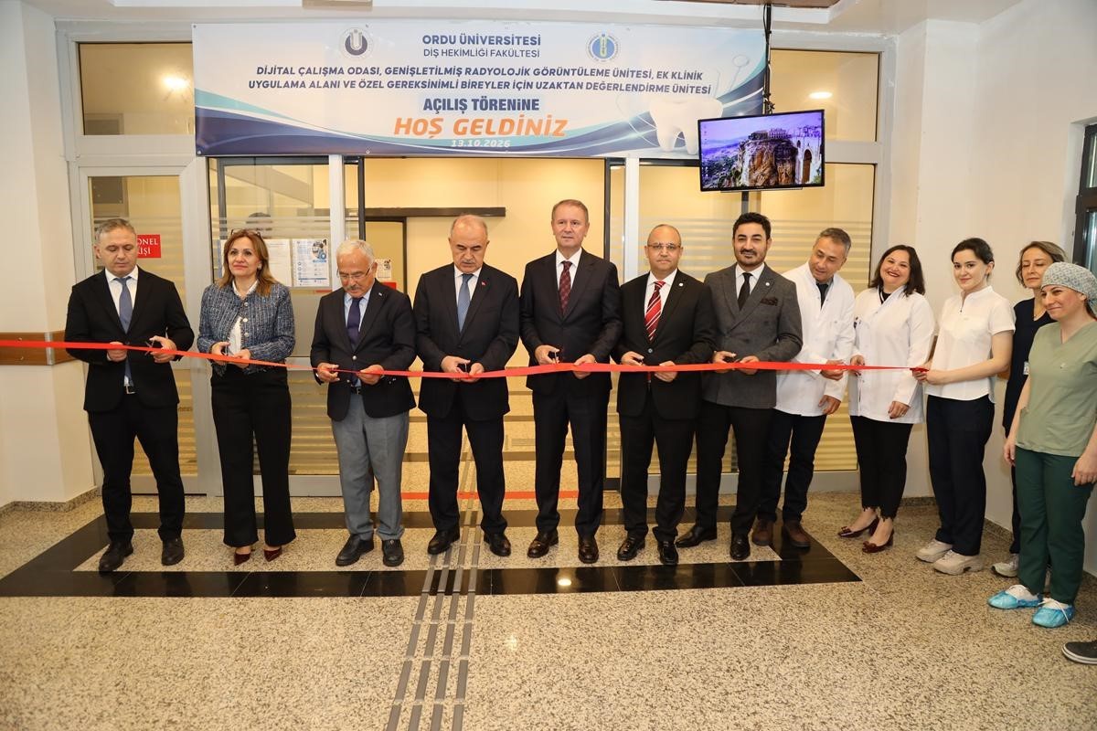 ODÜ Diş Hekimliği Fakültesi\'nde 10 dental ünitli klinik ve dijital birimler açıldı