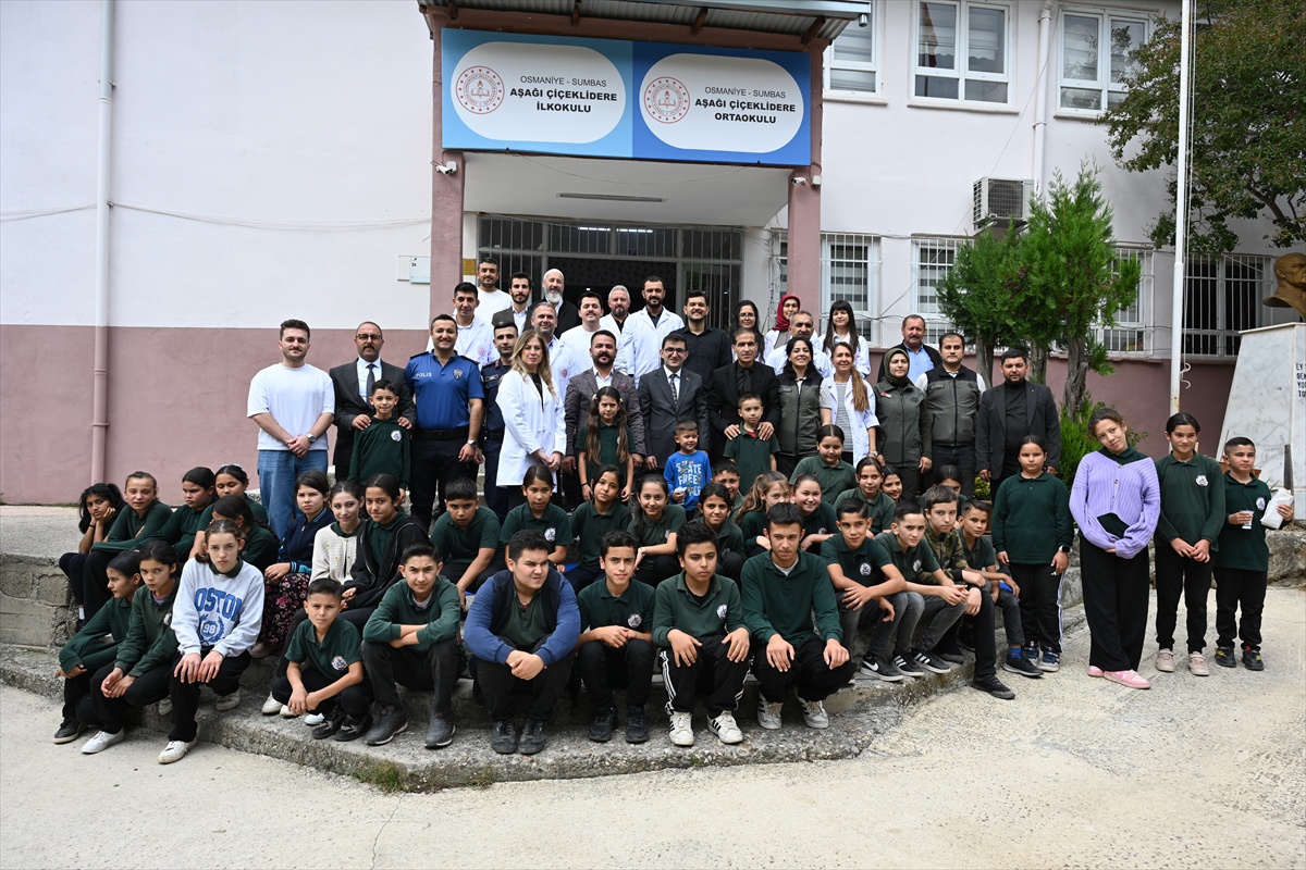 Sumbas Kaymakamlığı köy okulunda dolandırıcılık, yangın ve ilk yardım eğitimi verdi