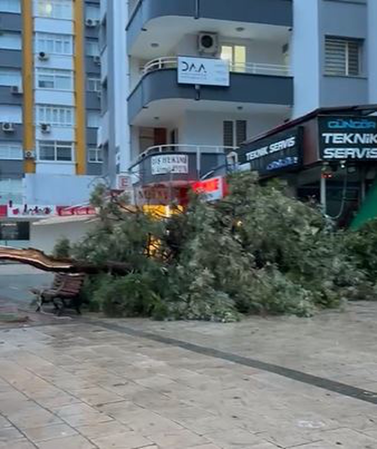 Adana\'da sağanak ve fırtına hasara yol açtı