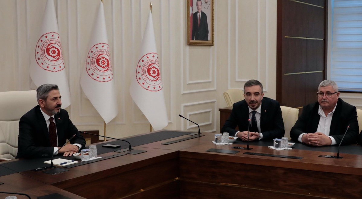 ATSO Ankara\'da TOBB Başkanı Hisarcıklıoğlu ve Bakan Yardımcısı Aydın ile görüştü