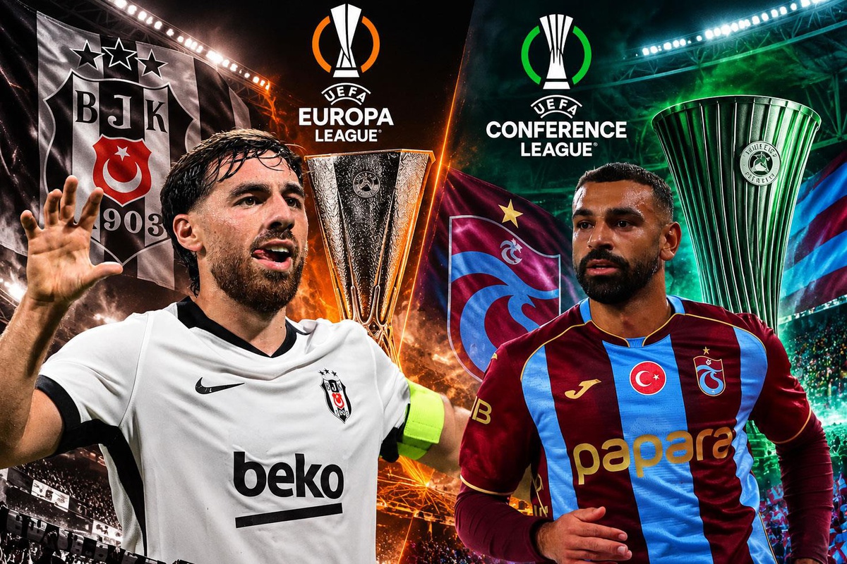 Avrupa\'da Türk gecesi! İşte Beşiktaş ve Trabzonspor maçlarının muhtemel 11\'leri