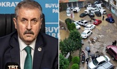 BBP lideri Mustafa Destici'den selde hayatını kaybedenler için başsağlığı mesajı