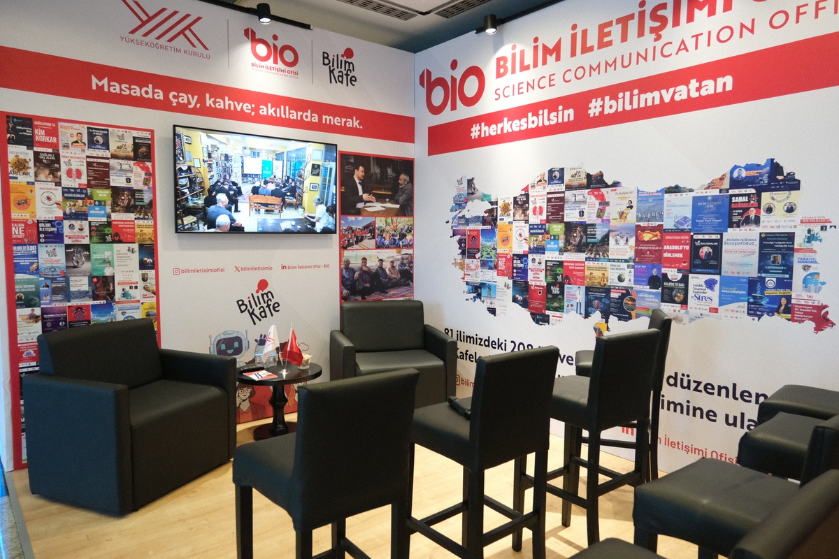 Bilim Kafe buluşmaları Türkiye Innovation Week\'te gençlerle buluştu