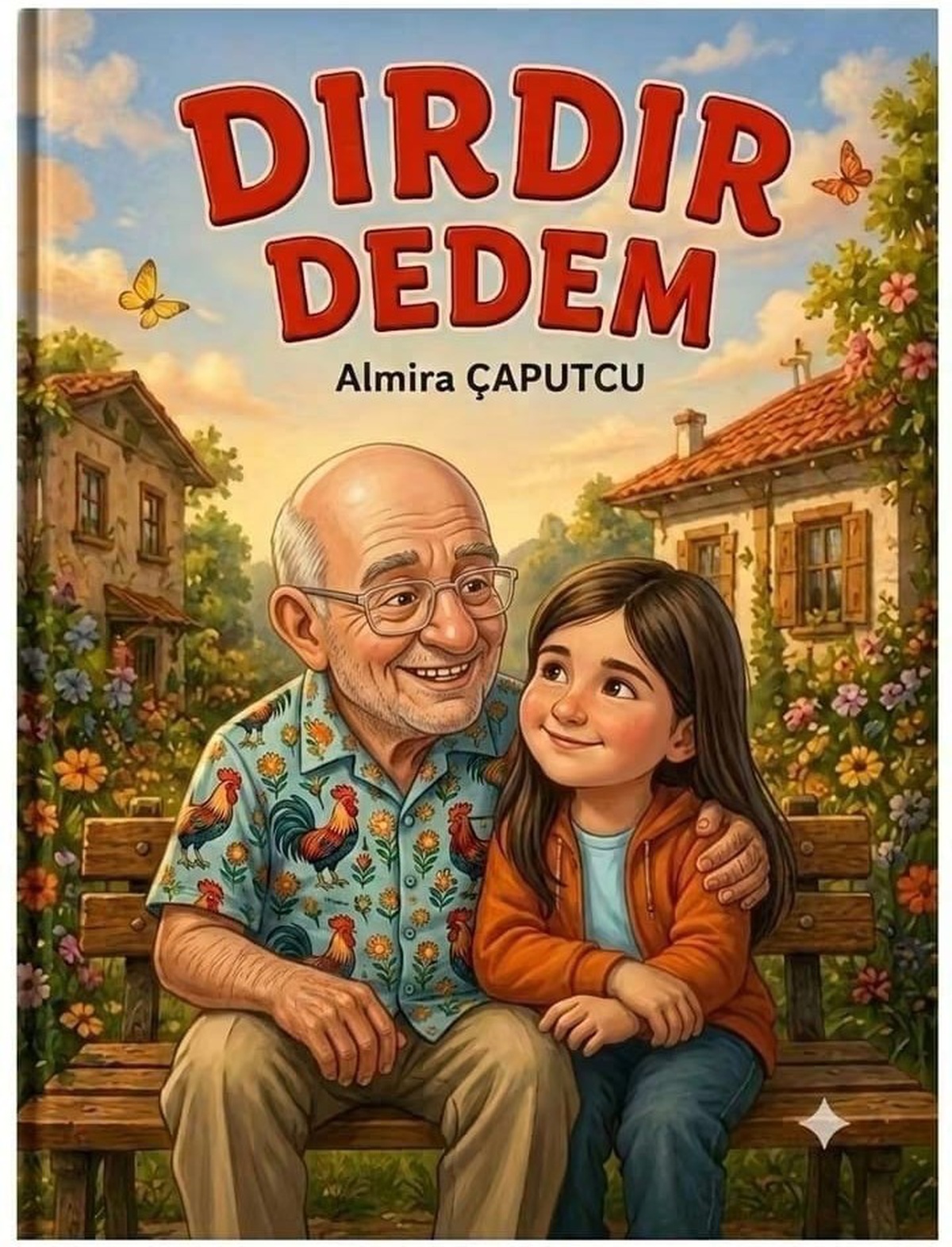 Denizli\'de 8 yaşındaki Almira Çaputçu dedesinin \'Dırdır Dede\' kitabını imzalayacak