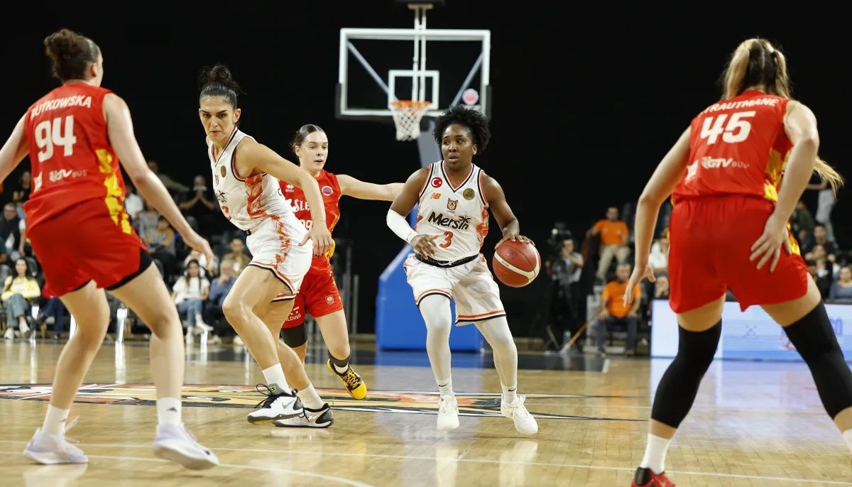 Çimsa ÇBK Mersin, FIBA Kadınlar Avrupa Kupası D Grubu\'nda Sleza Wroclaw\'ı 72-59 yendi