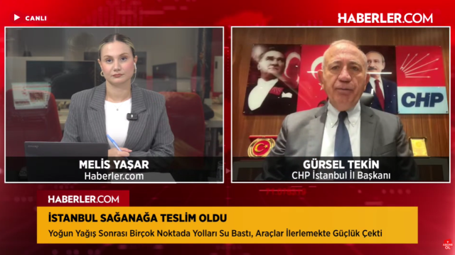Gürsel Tekin: İstanbul imar çetelerine ve beton lobilerine teslim edildi