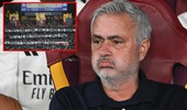 Roma taraftarları Mourinho için bunu yaptı! Sonrasında yaşananlar inanılmaz
