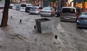 Selin vurduğu İstanbul'da günün en ilginç görüntüsü