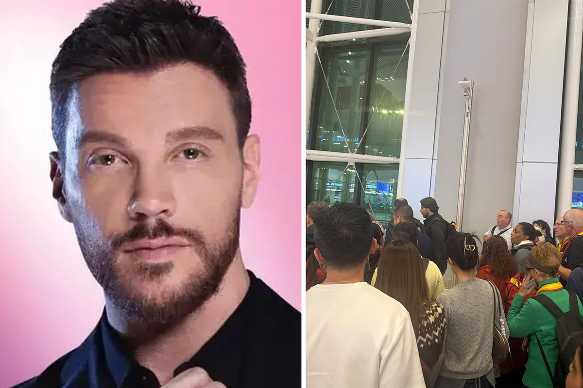 Sinan Akçıl havalimanında yaşadıklarına isyan etti: Rezil olduk!