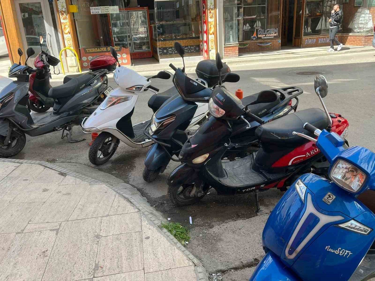 TÜİK verilerine göre Sinop\'ta motosiklet sayısı otomobil sayısının yarısını aştı