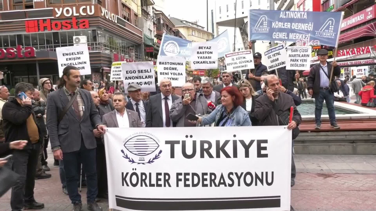 Türkiye Körler Federasyonu, 4 yıldır sesli anons sistemlerinin açılmasını istiyor