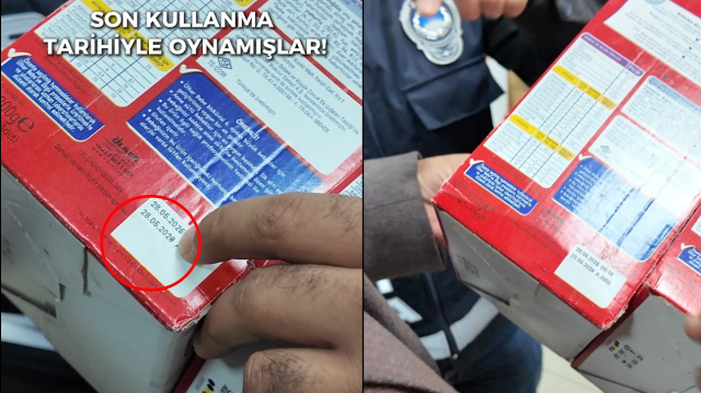Zabıta baskınında akılalmaz savunma! Tarihi geçmiş ürünleri yedi